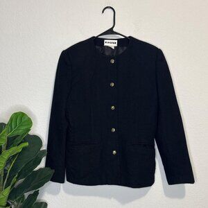 Women's Black and Gold Jacket